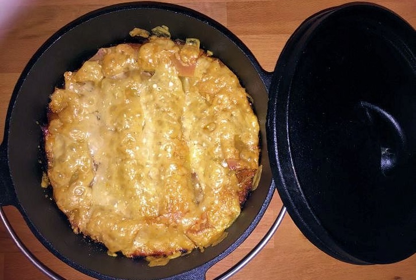 Lasagne aus dem Dutch Oven