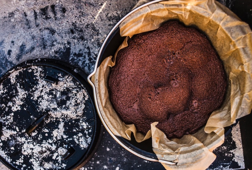 Dutch Oven Brownie