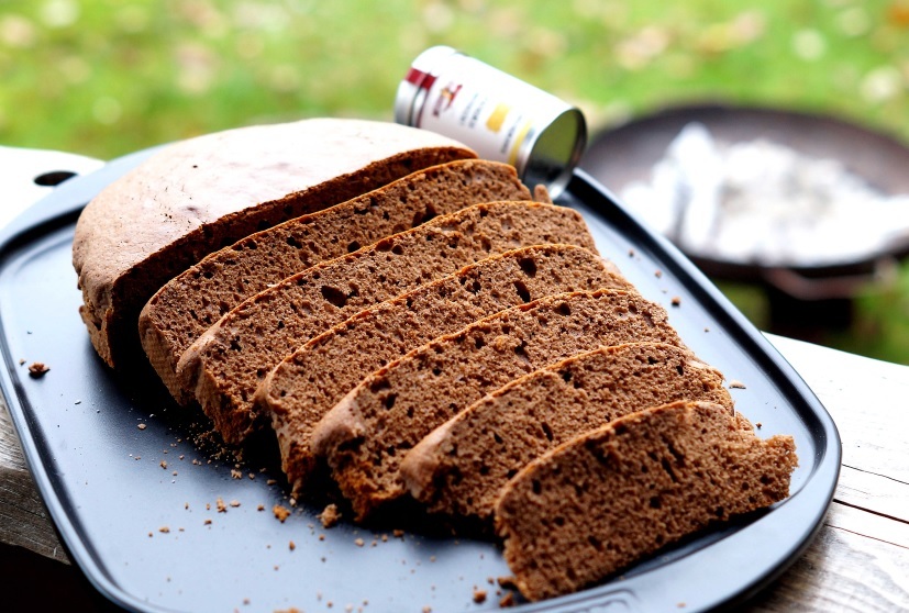 Lebkuchen aufschneiden