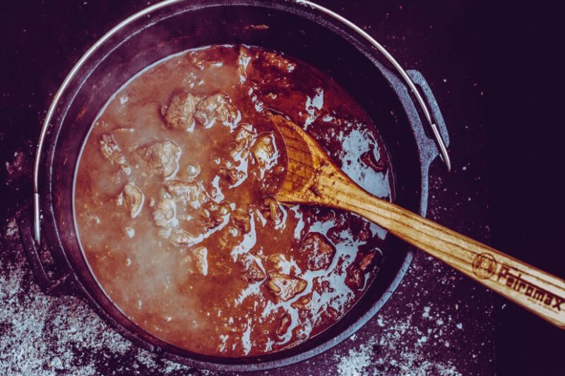 Einfaches Rindergulasch