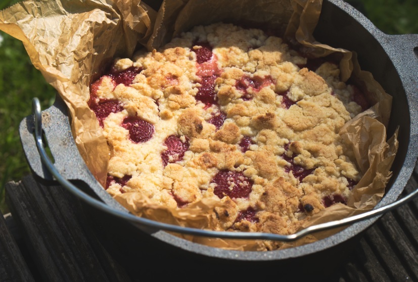 Erdbeer-Quark-Streuselkuchen