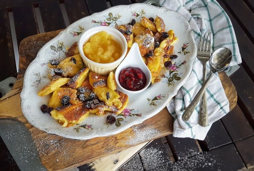 Kaiserschmarrn aus der Gusspfanne