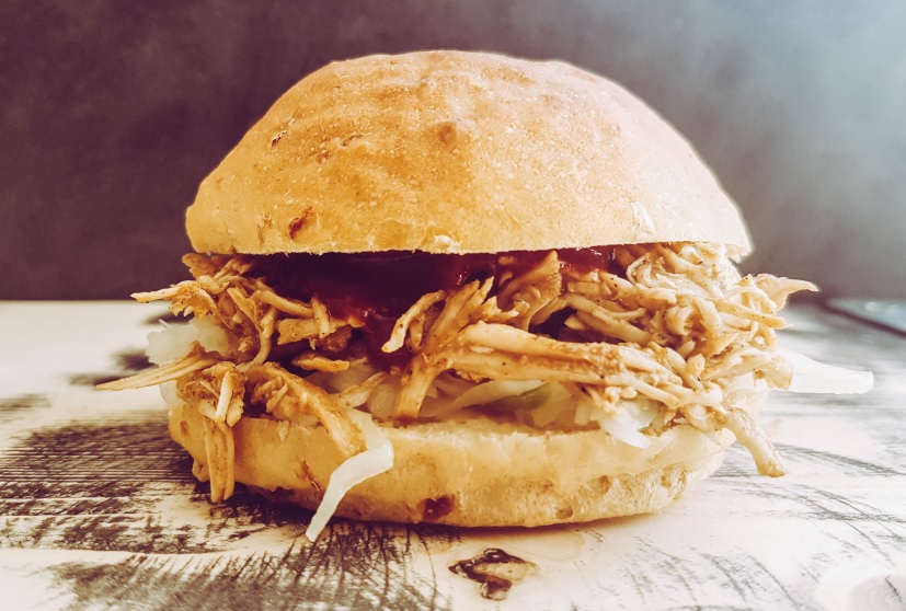 Pulled Chicken Burger