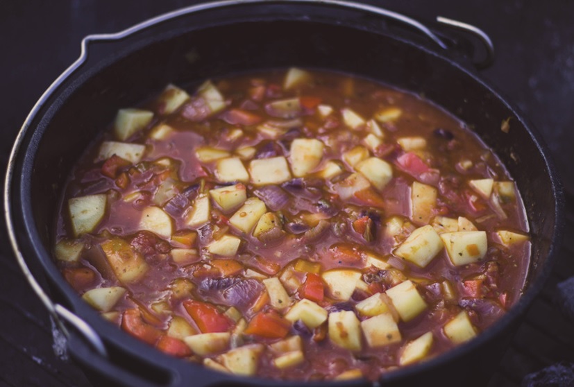 Vegetarisches Kartoffelgulasch