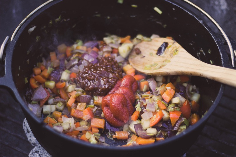 Vegetarisches Kartoffelgulasch
