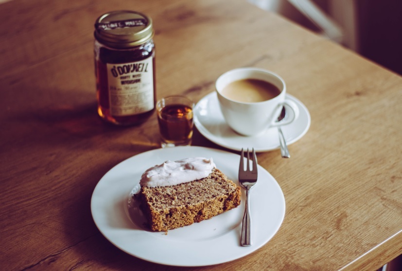 Nusskuchen mit Topping