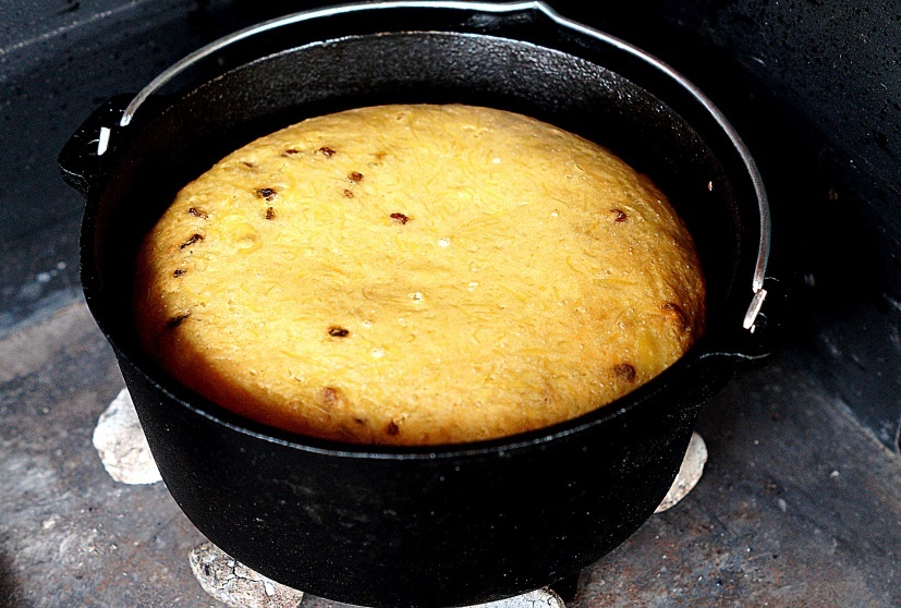 Kastenpickert im Dutch Oven