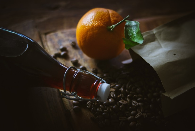 Kaffeelikör mit Orange