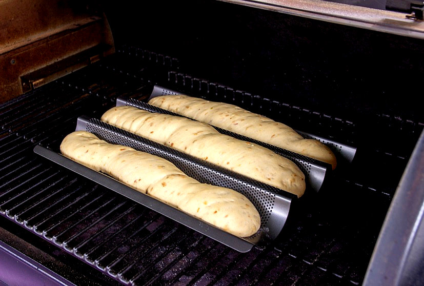 Baguette gehen lassen im Smoker